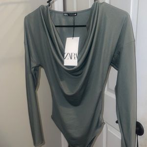 Zara long sleeve body suit